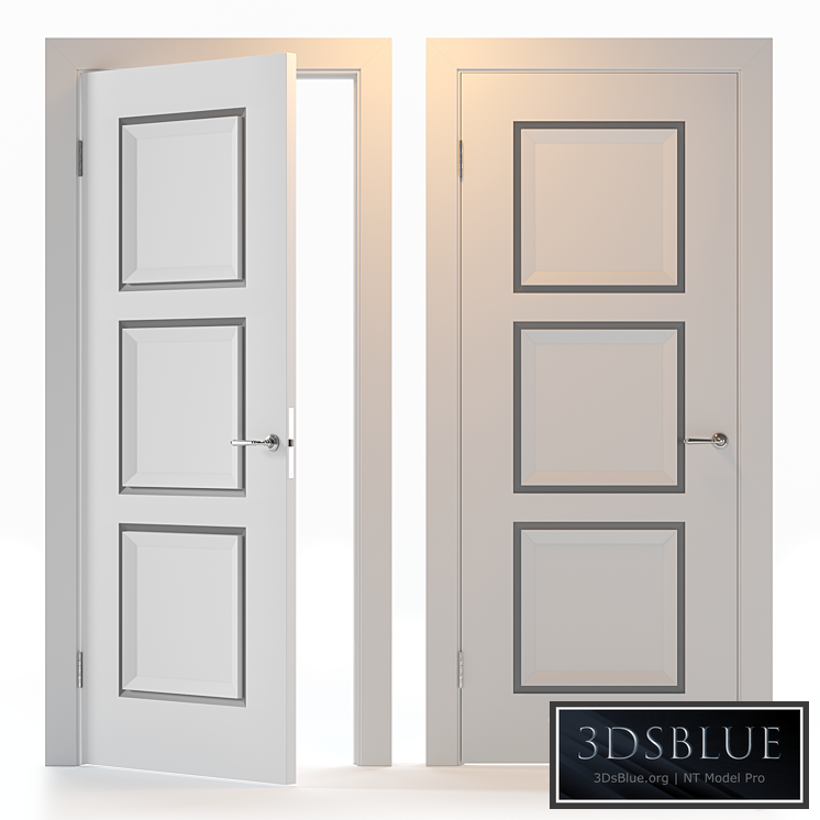 Door Neoclassic2 Elegantnie door 3DS Max - thumbnail 3