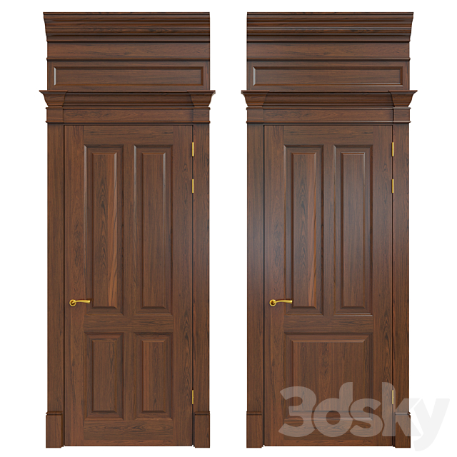 Door panel -800 3ds Max - thumbnail 1