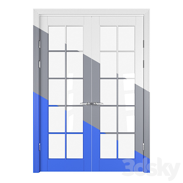 Door partition 3DS Max Model - thumbnail 1