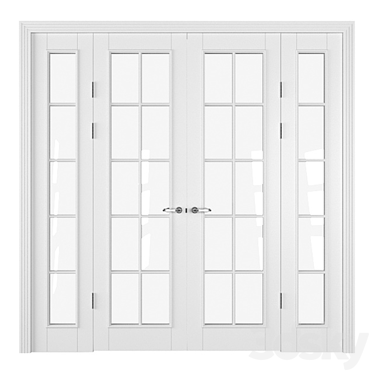 Door partition 3DS Max Model - thumbnail 2