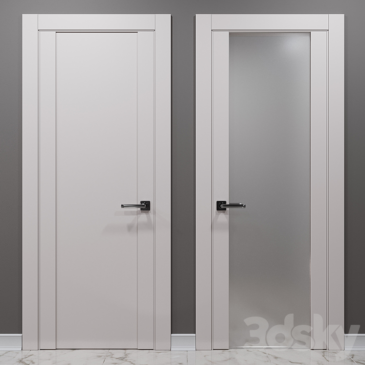 Door PG_PO BASE 3 3DS Max - thumbnail 1