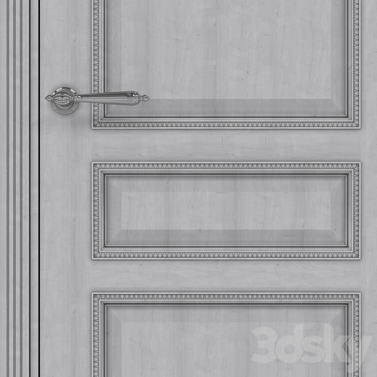 DOOR PORTE VISTA Classic Vienna PG 3DS Max - thumbnail 2