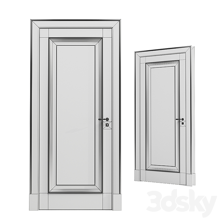 Door ROSSA Vienna RD201 3DS Max - thumbnail 2