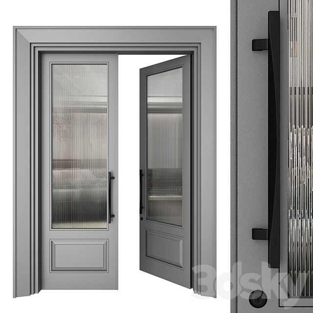 Door Set Elmes Archism T1235 3DSMax File - thumbnail 4