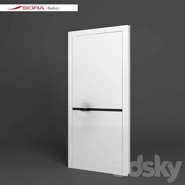 Door SOFIA galaxy 3DSMax File - thumbnail 1