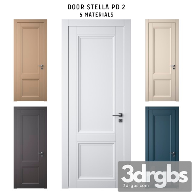 Door Stella PD2 3dsmax Download - thumbnail 1