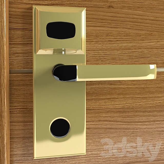 Door to hotel 3ds Max - thumbnail 2