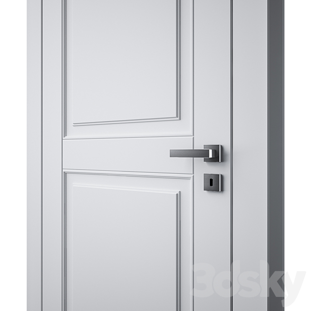 Door TREND TR10 3DS Max Model - thumbnail 2