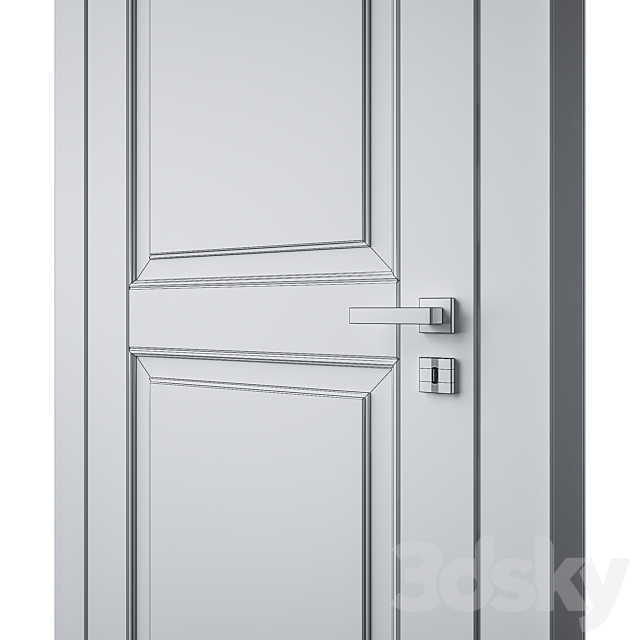 Door TREND TR10 3DS Max Model - thumbnail 3