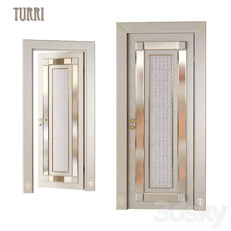 Door Turri Caractere GS121L MF05C 3DS Max - thumbnail 1