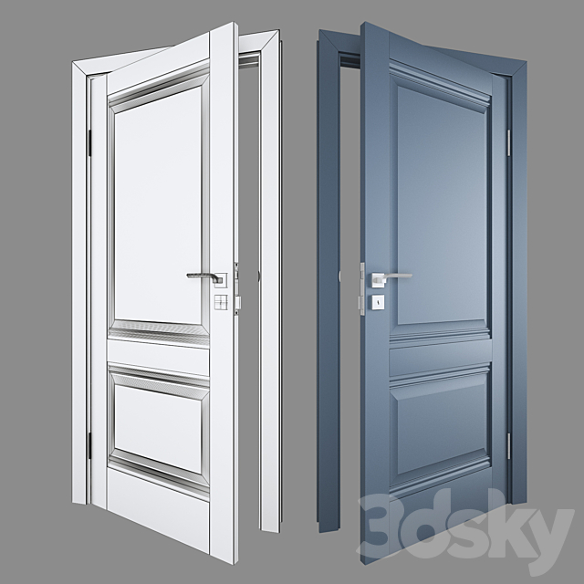 Door U1 ProfilDoors 3ds Max - thumbnail 2