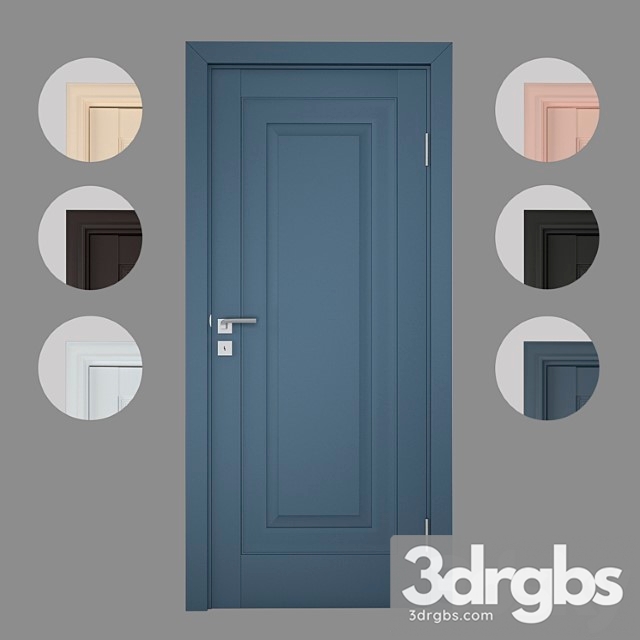 Door u23 profildoors 3dsmax Download - thumbnail 1