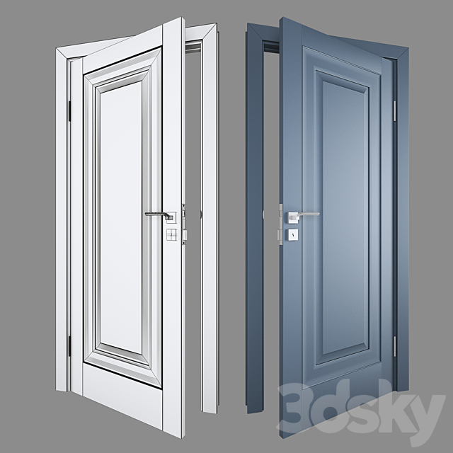 Door U23 ProfilDoors 3DSMax File - thumbnail 2