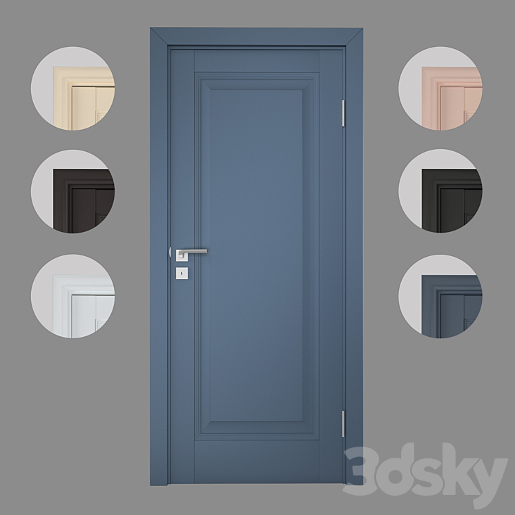 Door U64 ProfilDoors 3DS Max - thumbnail 1