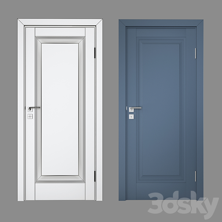 Door U64 ProfilDoors 3DS Max - thumbnail 2