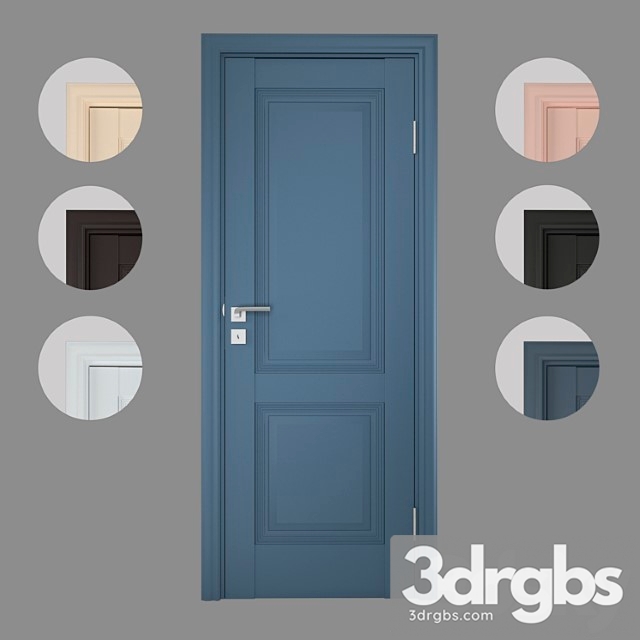 Door u80 profildoors 3dsmax Download - thumbnail 1