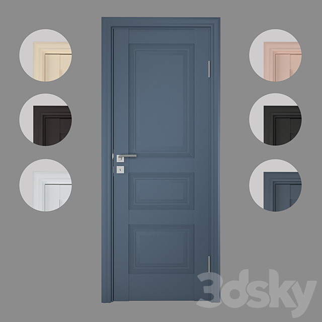 Door U82 ProfilDoors 3DSMax File - thumbnail 1