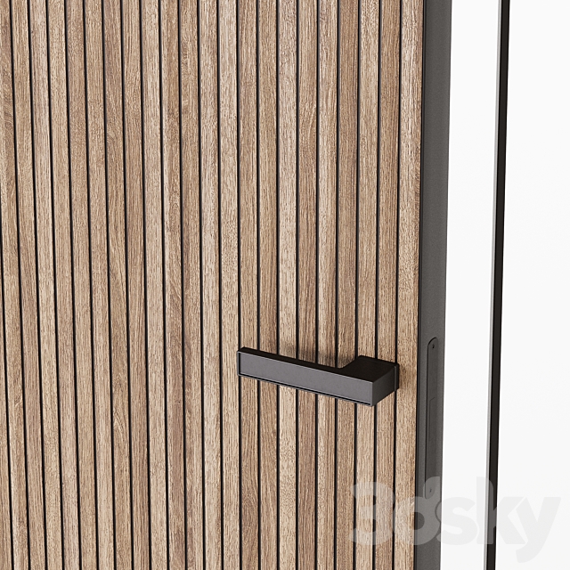 Door Uniflex 3DS Max Model - thumbnail 2