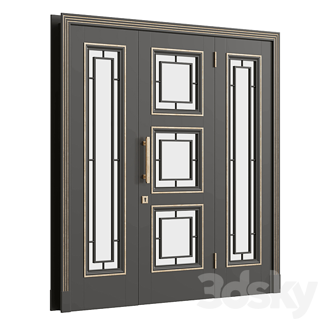 Door (v8) 3ds Max - thumbnail 3