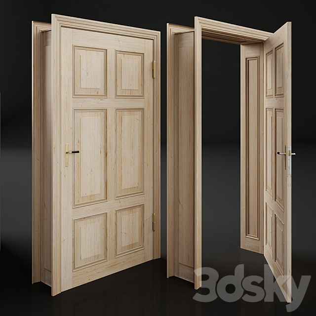 Door vintage refurbished 3DSMax File - thumbnail 1