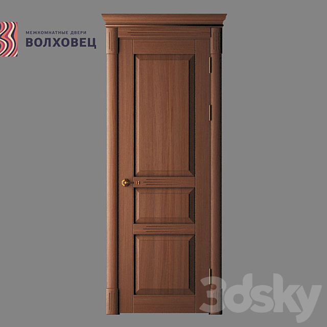 door Volhovets “Perfecto” 3DSMax File - thumbnail 1