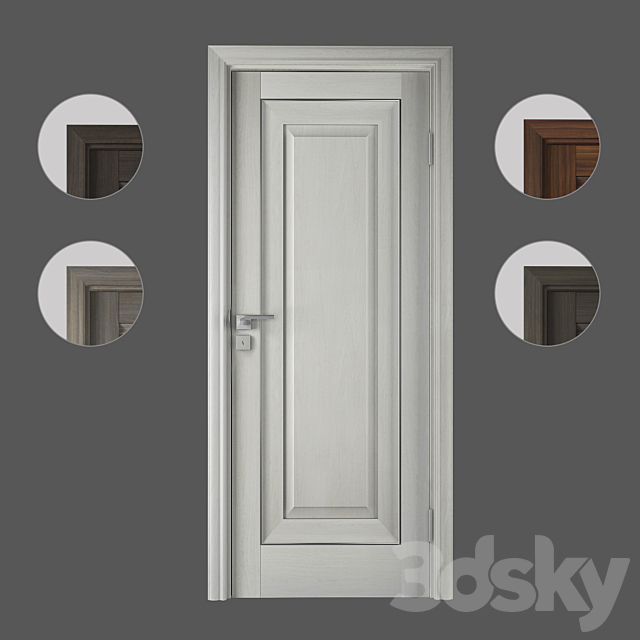 Door X23 Profiledoors 3ds Max - thumbnail 1