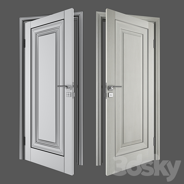 Door X23 Profiledoors 3ds Max - thumbnail 2