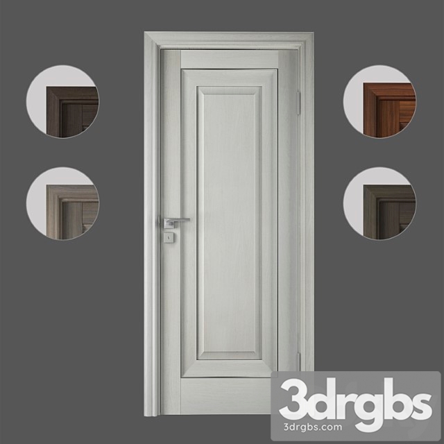 Door x23 profiledoors 3dsmax Download - thumbnail 1