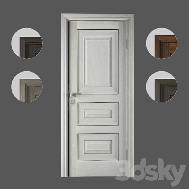 Door X25 ProfilDoors 3DSMax File - thumbnail 1