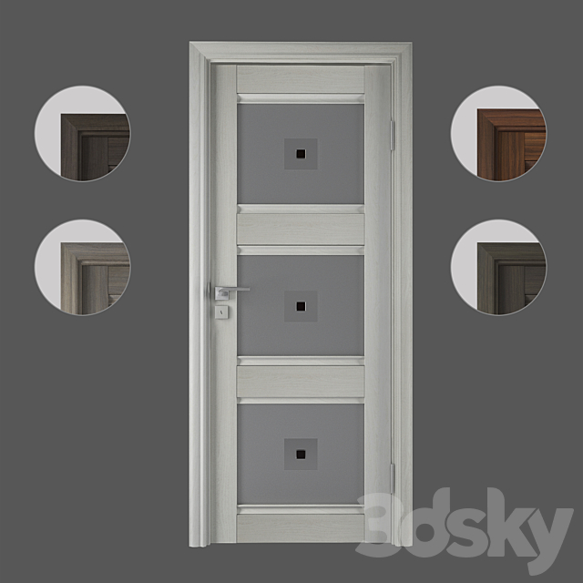 Door X4 ProfilDoors 3ds Max - thumbnail 1