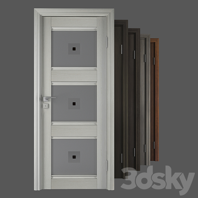 Door X4 ProfilDoors 3ds Max - thumbnail 3