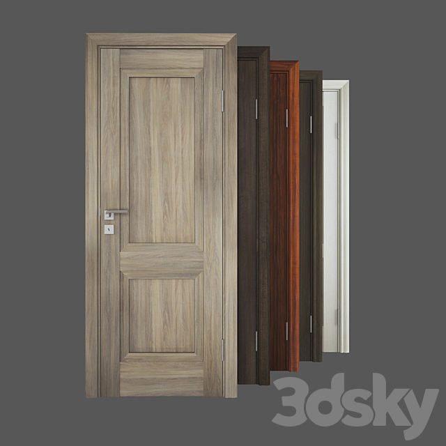 Door X80 ProfilDoors 3ds Max - thumbnail 3