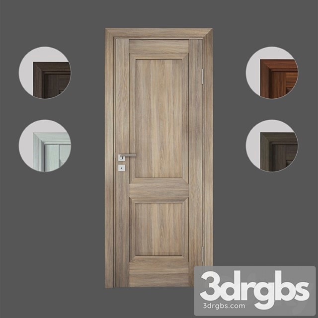 Door X80 Profildoors 3dsmax Download - thumbnail 1