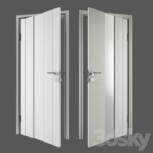 Door X89 ProfilDoors 3DS Max Model - thumbnail 2