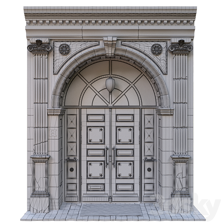 Door_08 3DS Max - thumbnail 2