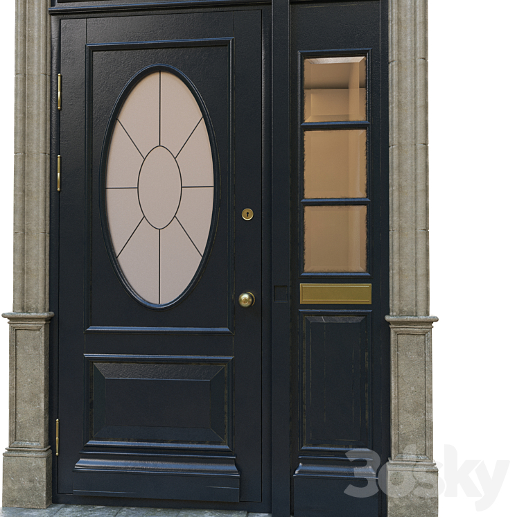 Door_12 3DS Max - thumbnail 2