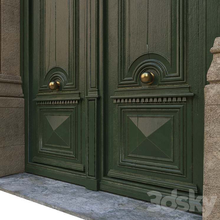 Door_13 3DS Max - thumbnail 2