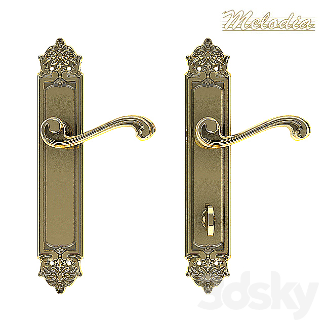 Doorhandle 3ds Max - thumbnail 1