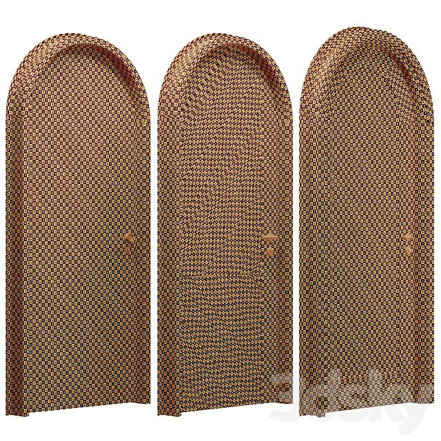 Doors 3 (3 models) 3DS Max Model - thumbnail 5