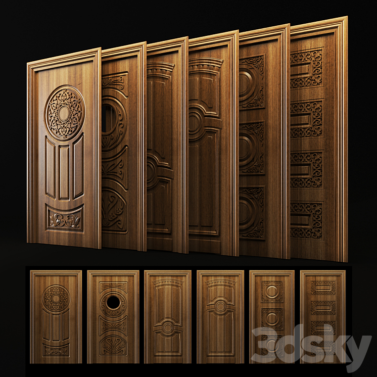 doors 3DS Max - thumbnail 1