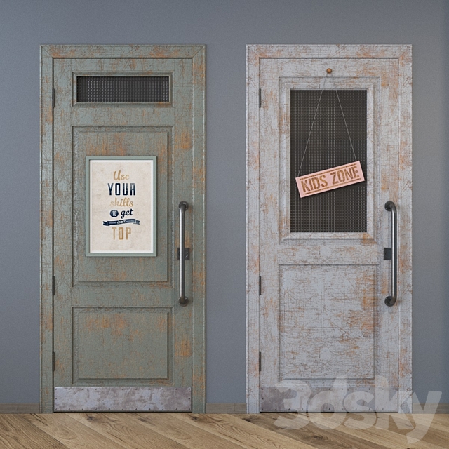 doors 3DS Max Model - thumbnail 2