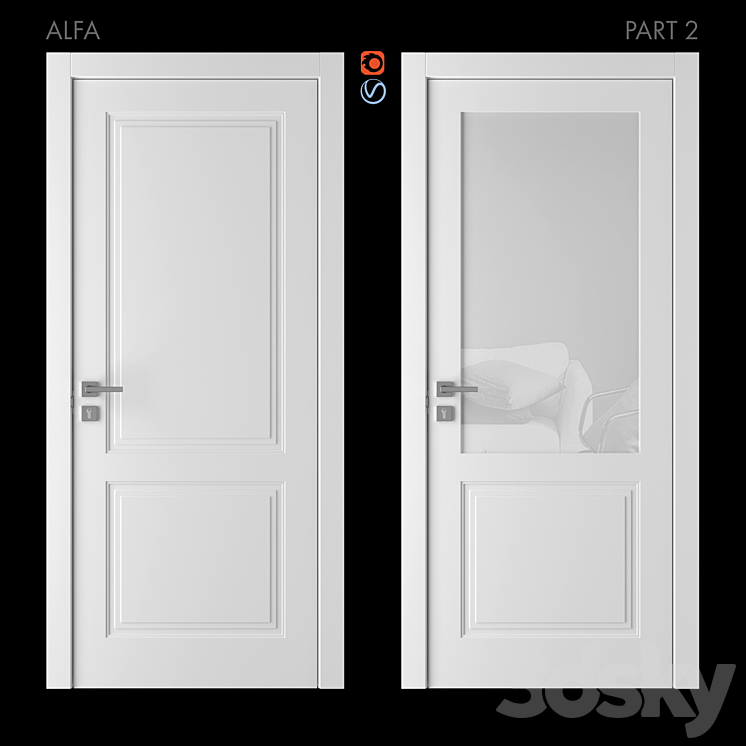 Doors Academy ALFA part 2 3DS Max Model - thumbnail 1