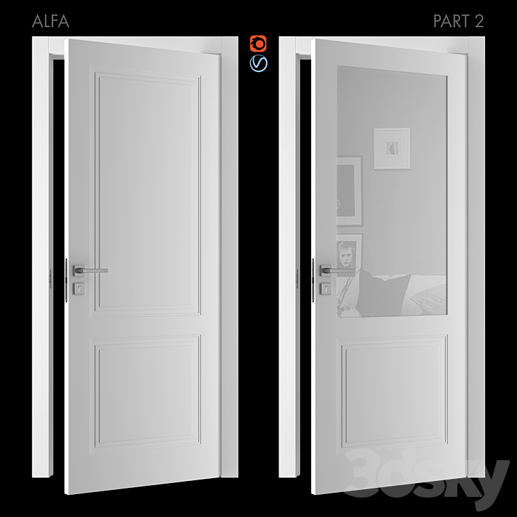 Doors Academy ALFA part 2 3DS Max Model - thumbnail 2