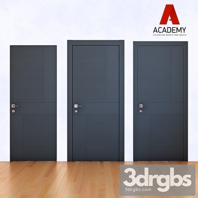 Doors Academy Scandi 3dsmax Download - thumbnail 1