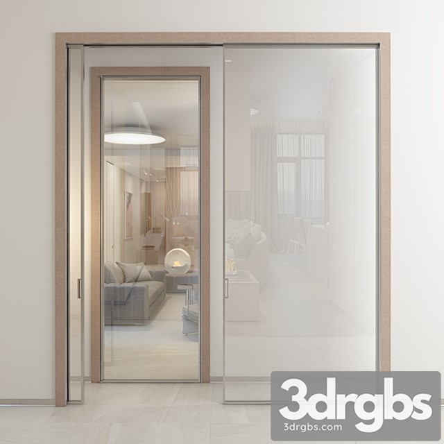 Doors adl adielle mitika 2 3 variations 3dsmax Download - thumbnail 1