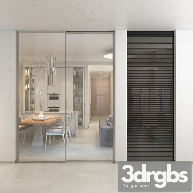 Doors adl adielle mitika & line 3dsmax Download - thumbnail 1