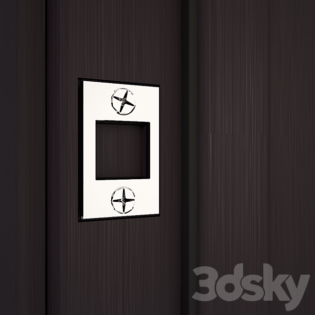 Doors ALBERI – Santino Arcadia Silvana 3ds Max - thumbnail 3