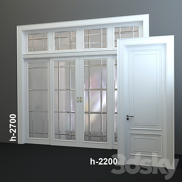 Doors and comfort 3DSMax File - thumbnail 1