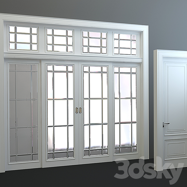 Doors and comfort 3DSMax File - thumbnail 2