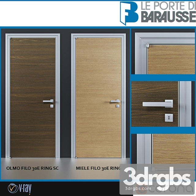 Doors barausse 3dsmax Download - thumbnail 1